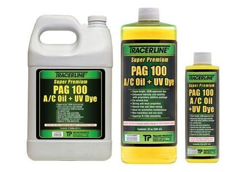 Три контейнера с охлаждающей жидкостью для кондиционеров
